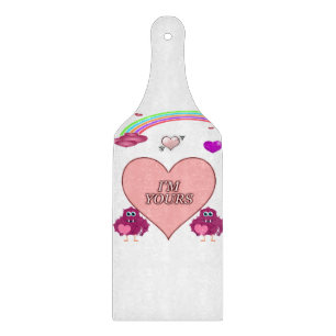 Planche À Découper Table de coupe de verre Saint-Valentin