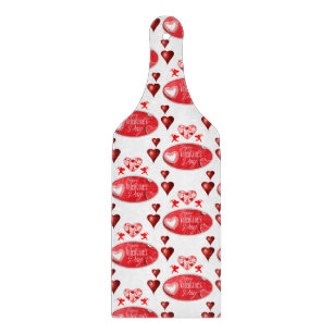Planche À Découper Table de coupe de verre Saint-Valentin