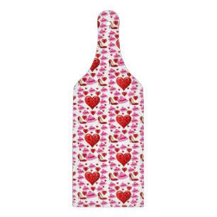 Planche À Découper Table de coupe de verre Saint-Valentin