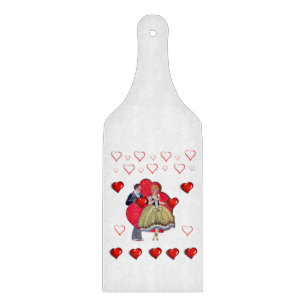 Planche À Découper Table de coupe de verre Saint-Valentin