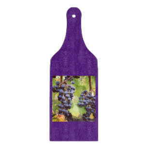Planche À Découper Table de coupe en verre de raisin