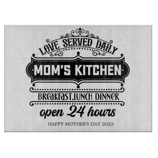 Planche À Découper Table de découpe de cuisine de maman (Devant)