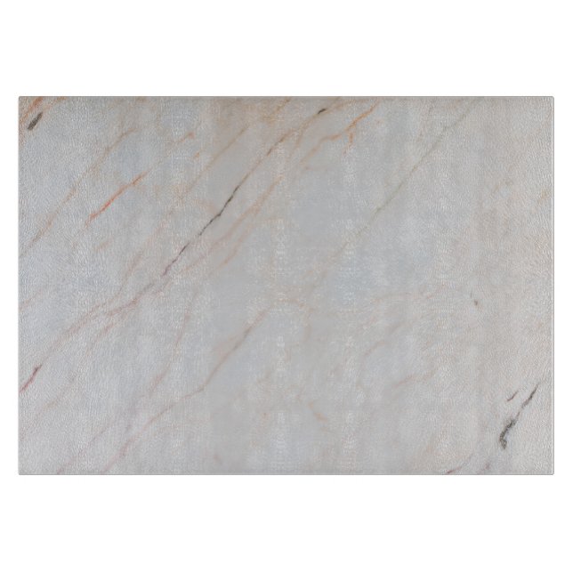 Planche À Découper Tableau de coupe gris Marbre blanc (Devant)
