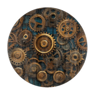 Planche À Découper Tableau de coupe Motif des engrenages