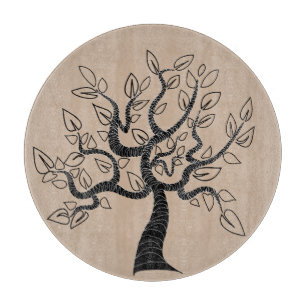 Planche À Découper Tableau de découpage personnalisé avec arborescenc
