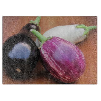 Planche À Découper Tableau de découpe d'aubergines