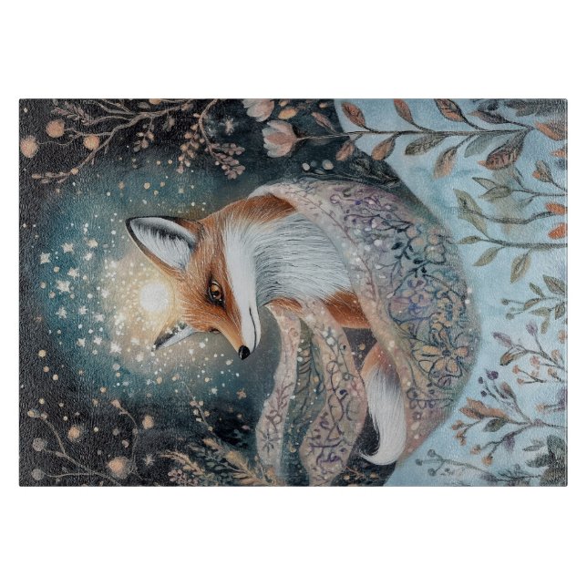 Planche À Découper Tableau de découpe de la nature magique (Devant)