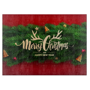 Planche À Découper Tableau de découpe de Noël