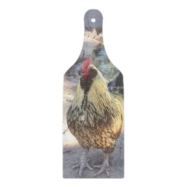 Planche À Découper Tableau de découpe du coq (Devant)