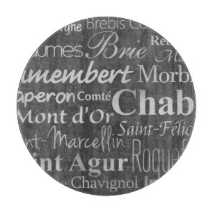 Planche À Découper tableau français de fromage