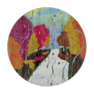 Planche À Découper Tabliers de journée d'automne