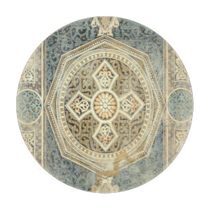 Planche À Découper Tapisserie ornementale avec le dessin géométrique