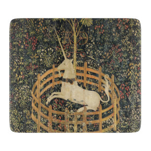 Planche À Découper Tapisseries Unicorne Captivité Tapisserie médiéval