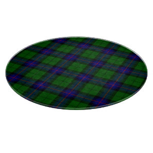 Planche À Découper tartan Armstrong bleu et vert à carreaux
