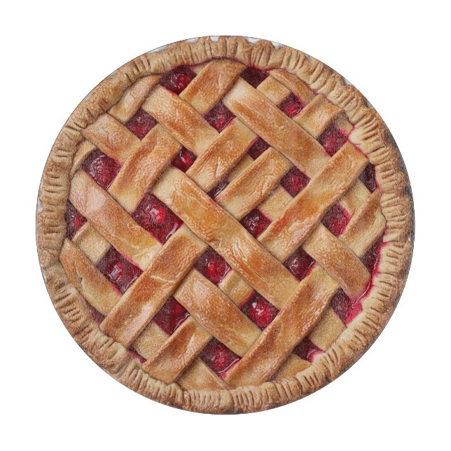 Planche À Découper Tarte aux cerises (Devant)