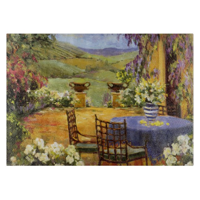 Planche À Découper Terrasse campagne (Devant)