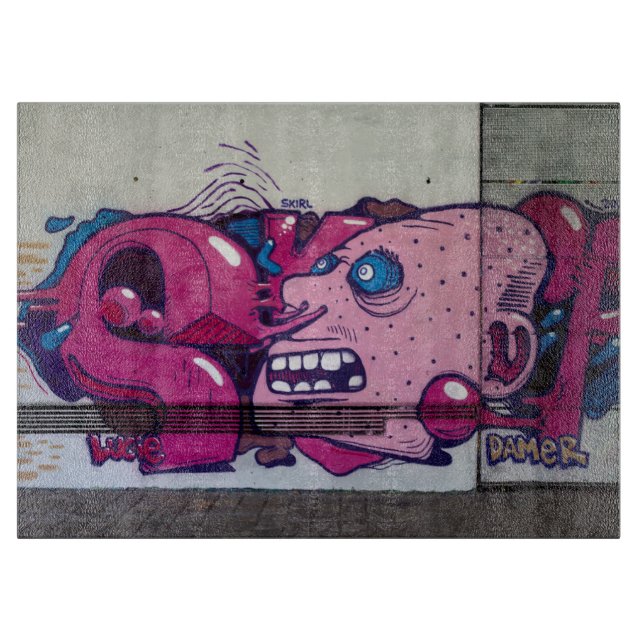 Planche À Découper Tête bizarre (Devant)