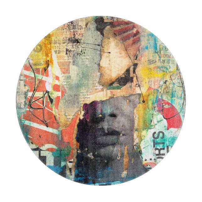 Planche À Découper Tête de collage (Devant)