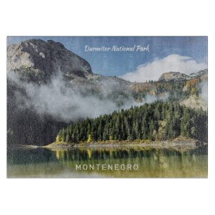 Planche À Découper Texte personnalisé Monténégro