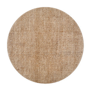 Planche À Découper texture de burlap Brown, tissu rustique.