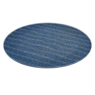 Planche À Découper Texture de liège bleu avec lignes blanches