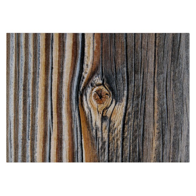 Planche À Découper Texture du noeud du grain de bois (Devant)