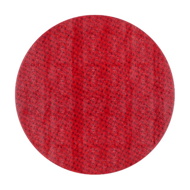 Planche À Découper Texture dynamique de tissu rouge (Devant)