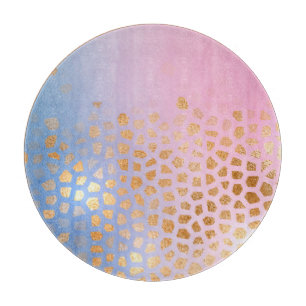 Planche À Découper Texture or : dégradé abstrait arrière - plan