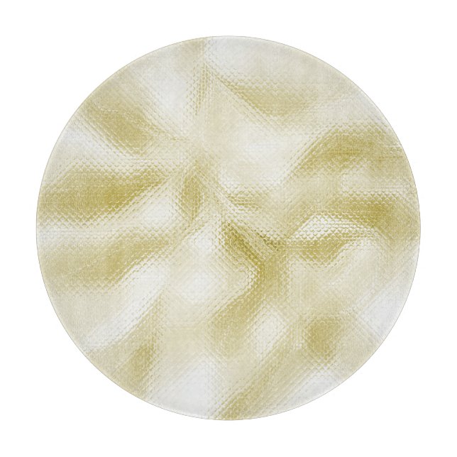 Planche À Découper Texture Or Élégant (Devant)