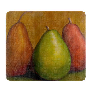 Planche À Découper "The Three Amigos" Vibrant Pear Trio
