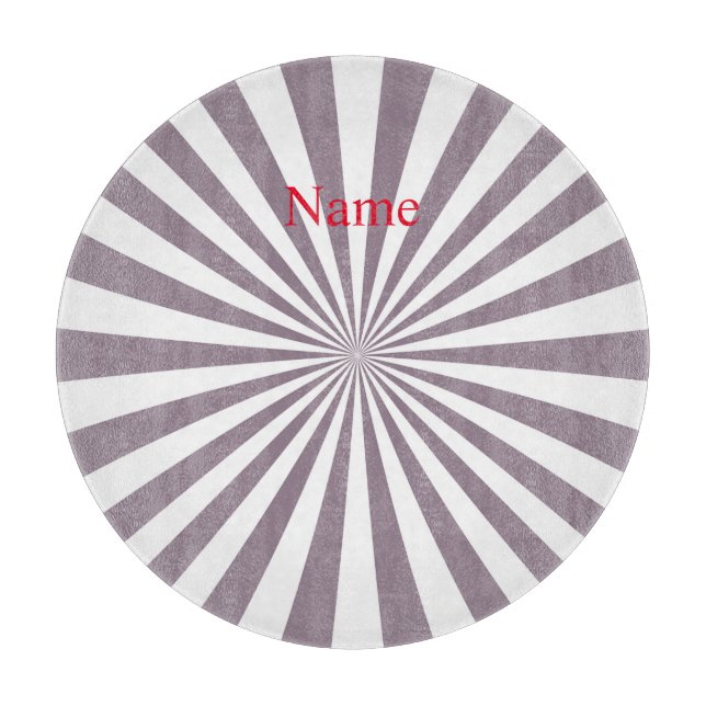 Planche À Découper Thunder_Cove de Starburst Abstrait (Devant)