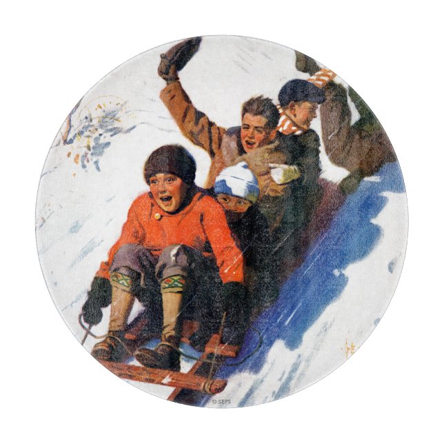 Planche À Découper Tobagganing (Devant)