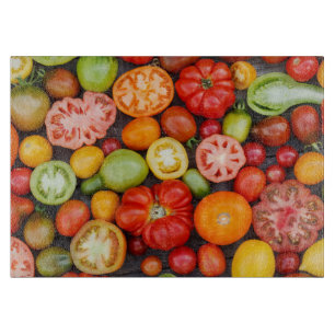 Planche À Découper Tomates colorées