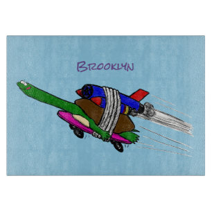 Planche À Découper Tortue volante