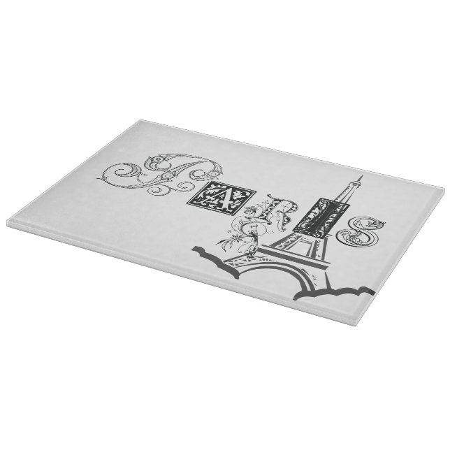 Planche À Découper Tour Eiffel de Paris (Coin)
