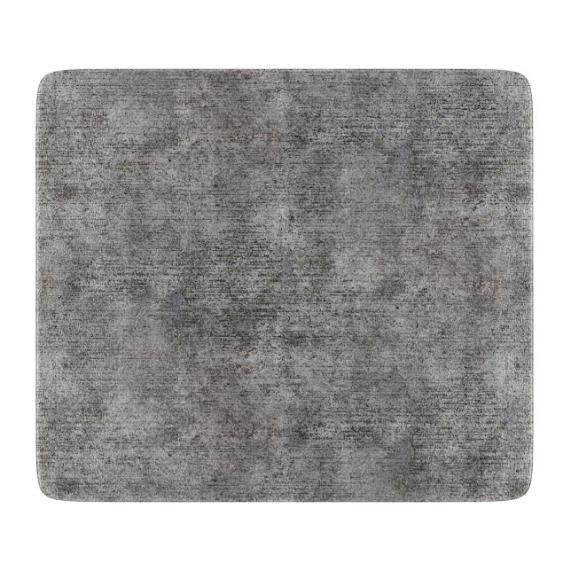 Planche À Découper Trottoir gris patiné de ciment (Devant)