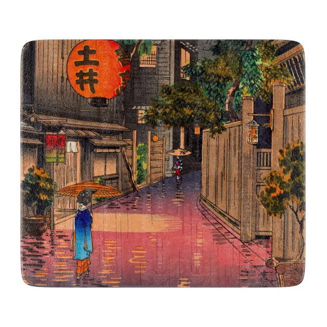 Planche À Découper Tsuchiya Koitsu - Soirée à Ushigome (Devant)