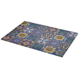 Planche À Découper Tuiles de Talavera de Mexicain