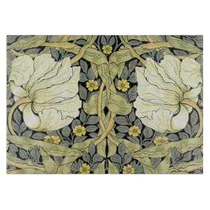 Planche À Découper Tulipes Pimpernel Art Botanique de William Morris