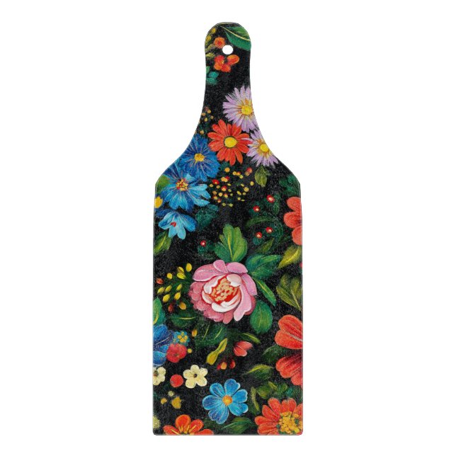 Planche À Découper Ukrainian folk art.  (Devant)