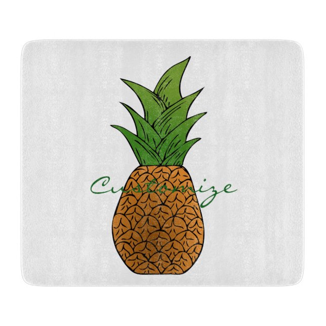 Planche À Découper Un ananas Thunder_Cove (Devant)