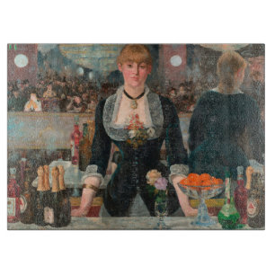 Planche À Découper Un bar aux Folies-Bergère Edouard Manet