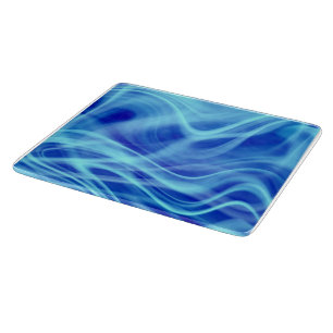 Planche À Découper Un brouillard bleu mystique