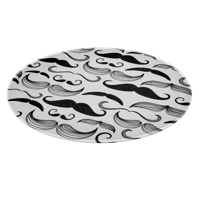 Planche À Découper Un club des messieurs. Motif 2 de moustache (Coin)
