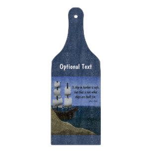 Planche À Découper Un navire dans le port est un devis inspirant sécu