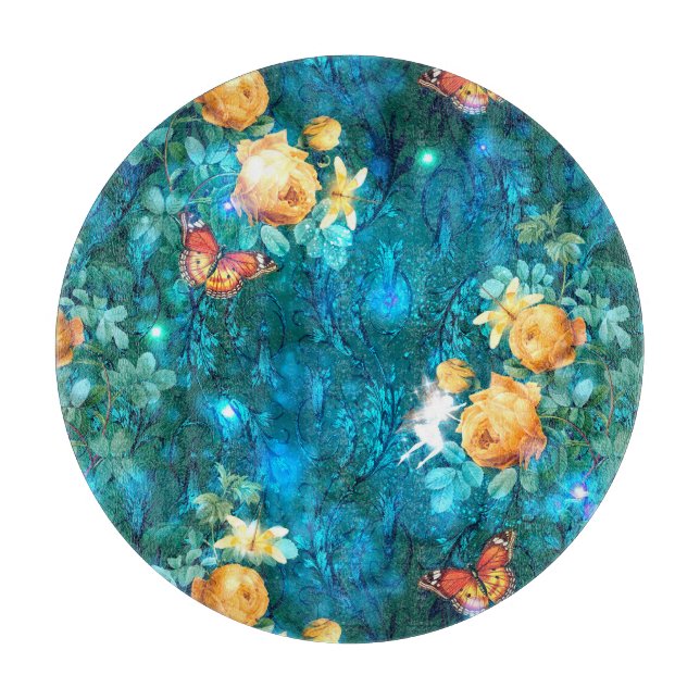 Planche À Découper Une fée dans le jardin Série Design 11 (Devant)