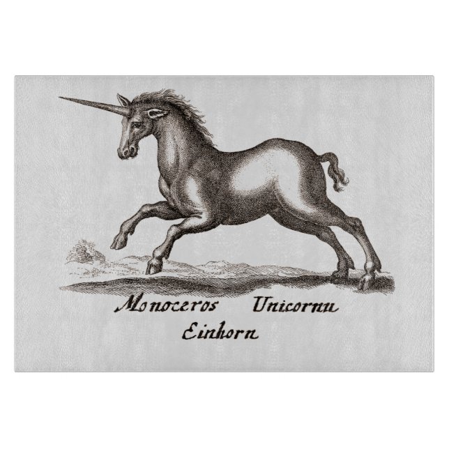 Planche À Découper Unicorn Classic Running Magic Woodland Créature (Devant)