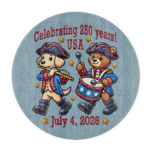 Planche À Découper USA 250th Anniversary Souvenir - Patriotique