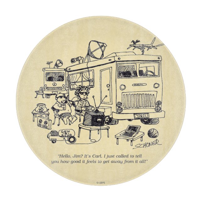 Planche À Découper Vacances en famille (Devant)