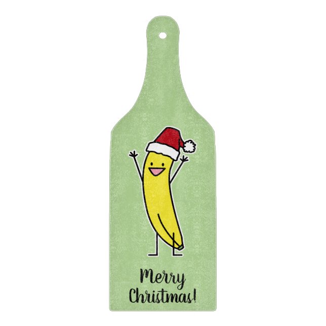Planche À Découper Vacances encourageantes de Noël de casquette de (Devant)